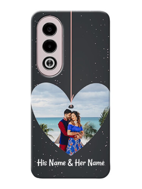 Custom Oppo K12x 5G custom phone cases: Hanging Heart Design