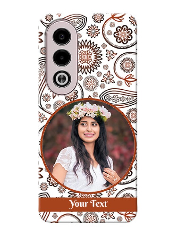 Custom Oppo K12x 5G phone cases online: Abstract Floral Design