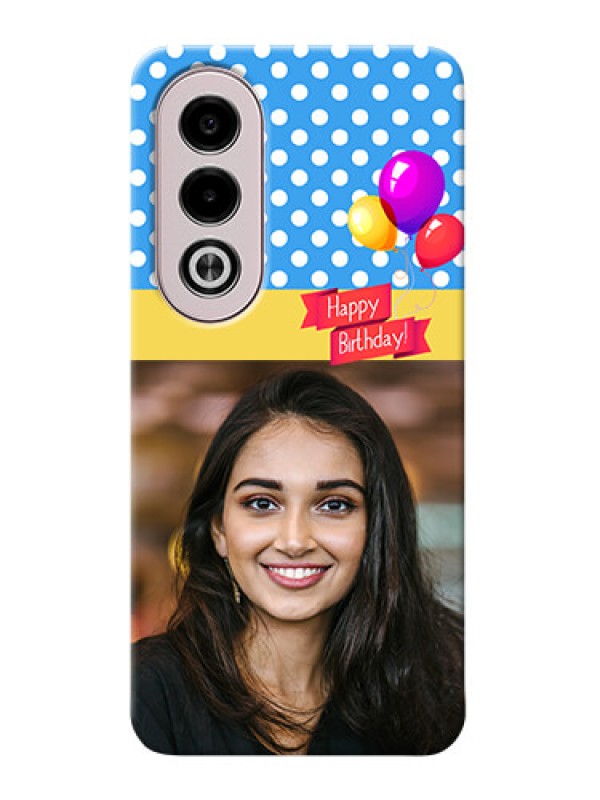 Custom Oppo K12x 5G custom mobile back covers: Happy Birthday Design