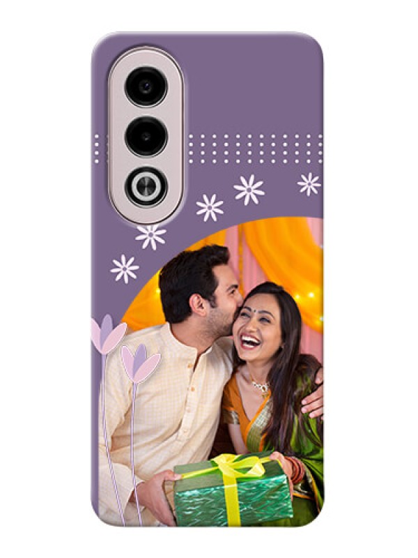 Custom Oppo K12x 5G Phone covers for girls: lavender flowers design