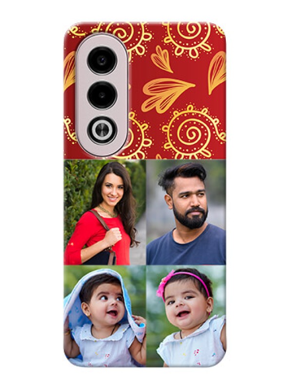 Custom Oppo K12x 5G Mobile Phone Cases: 4 Image Traditional Design