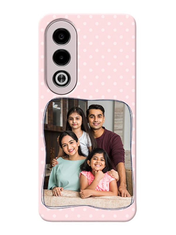 Custom Oppo K12x 5G Personalized Phone Cases: Family with Dots Design