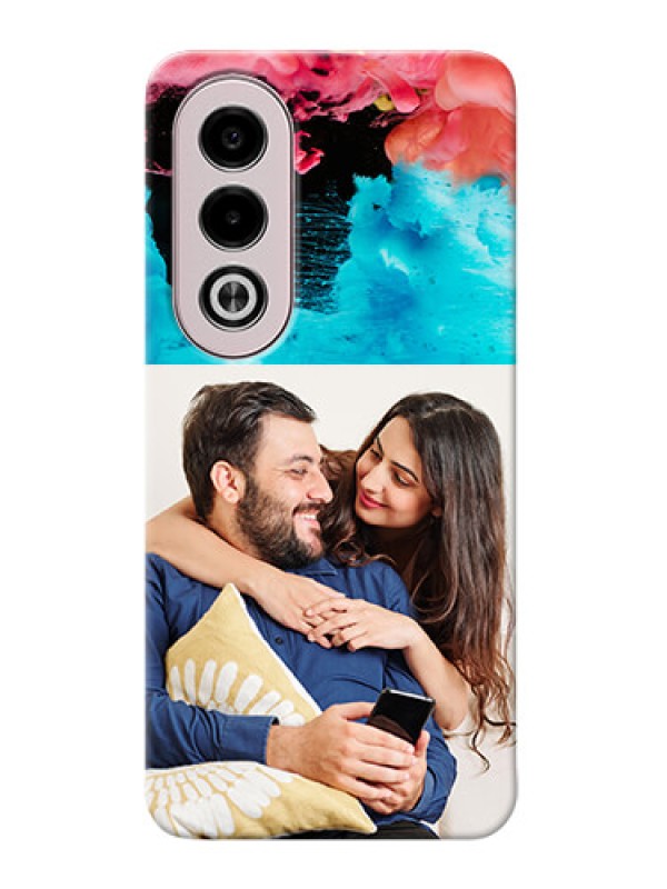 Custom Oppo K12x 5G Mobile Cases: Quote with Acrylic Painting Design
