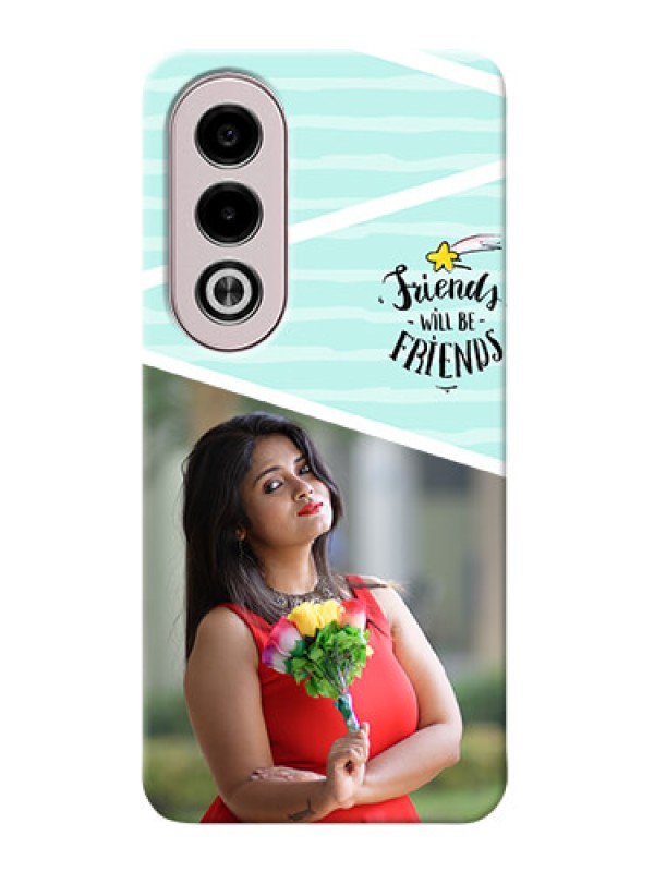 Custom Oppo K12x 5G Mobile Back Covers: Friends Picture Icon Design
