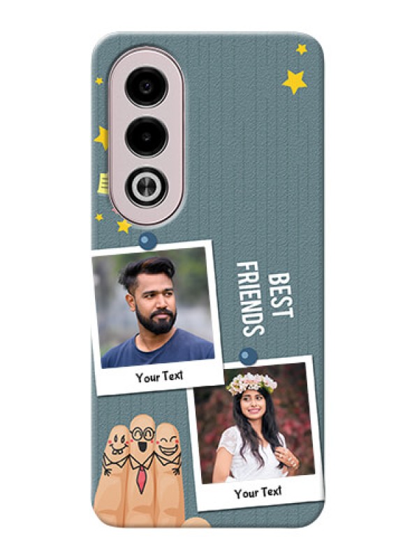 Custom Oppo K12x 5G Mobile Cases: Sticky Frames and Friendship Design