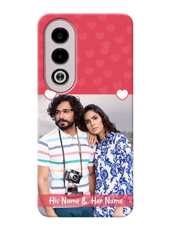 Custom Oppo K12x 5G Mobile Cases: Simple Love Design