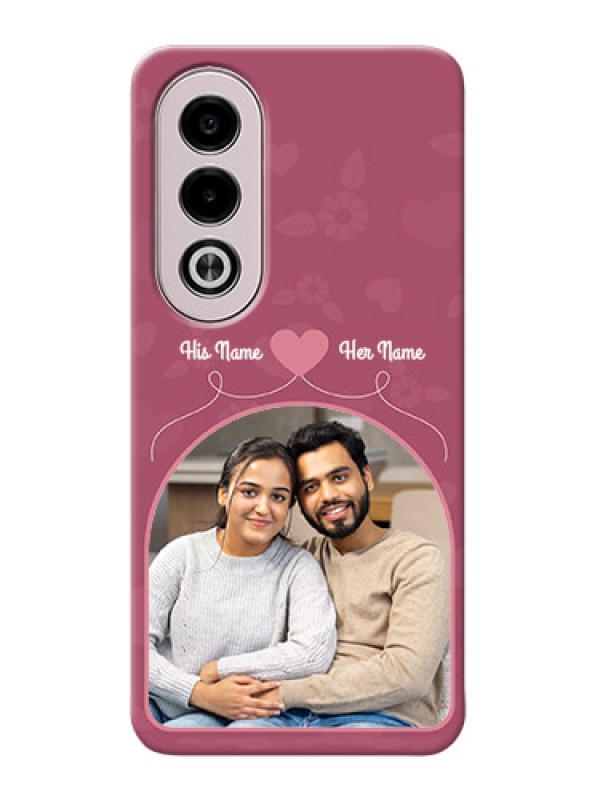 Custom Oppo K12x 5G mobile phone covers: Love Floral Design
