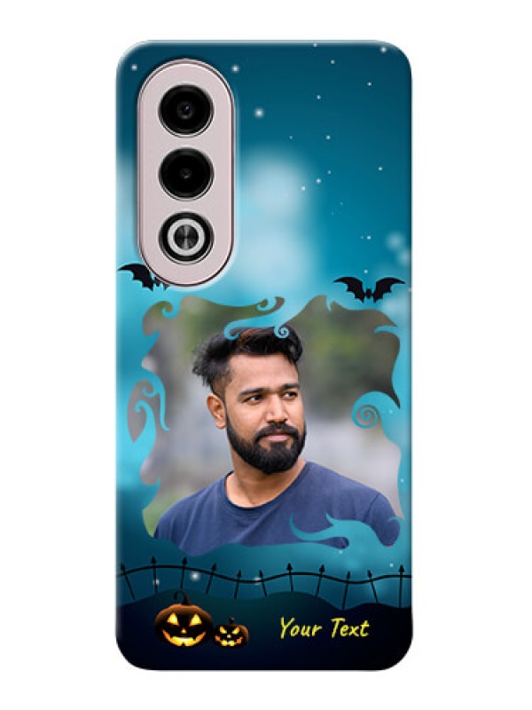 Custom Oppo K12x 5G Personalised Phone Cases: Halloween frame design