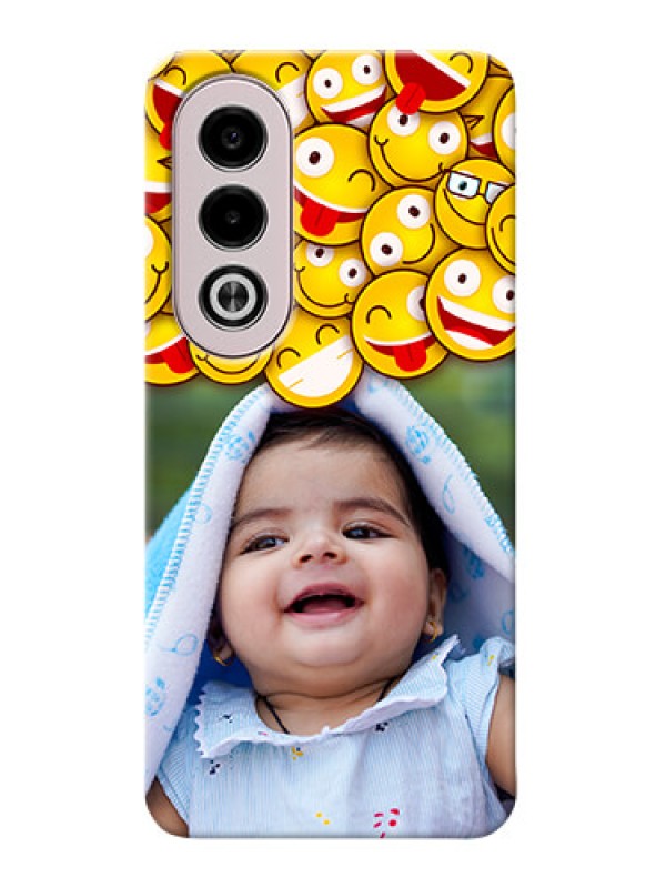 Custom Oppo K12x 5G Custom Phone Cases with Smiley Emoji Design