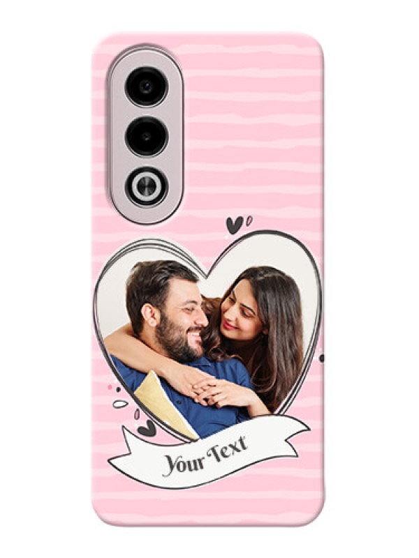 Custom Oppo K12x 5G custom mobile phone covers: Vintage Heart Design