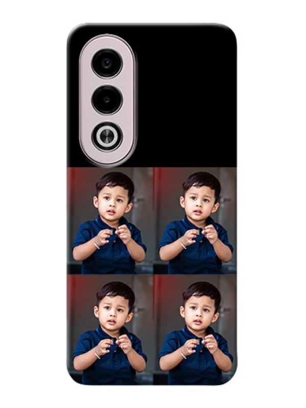 Custom Oppo K12x 5G 4 Image Holder on Mobile Cover