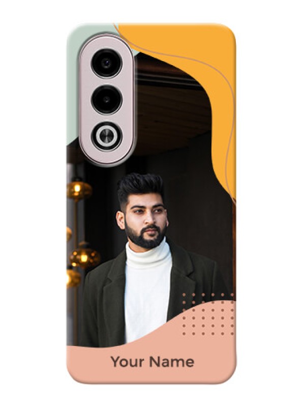 Custom Oppo K12x 5G Personalized Phone Case with Tricoloured overlay design