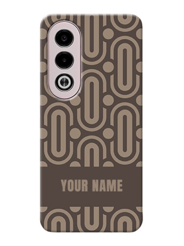 Custom Oppo K12x 5G Custom Phone Case with Captivating Zero Pattern Design