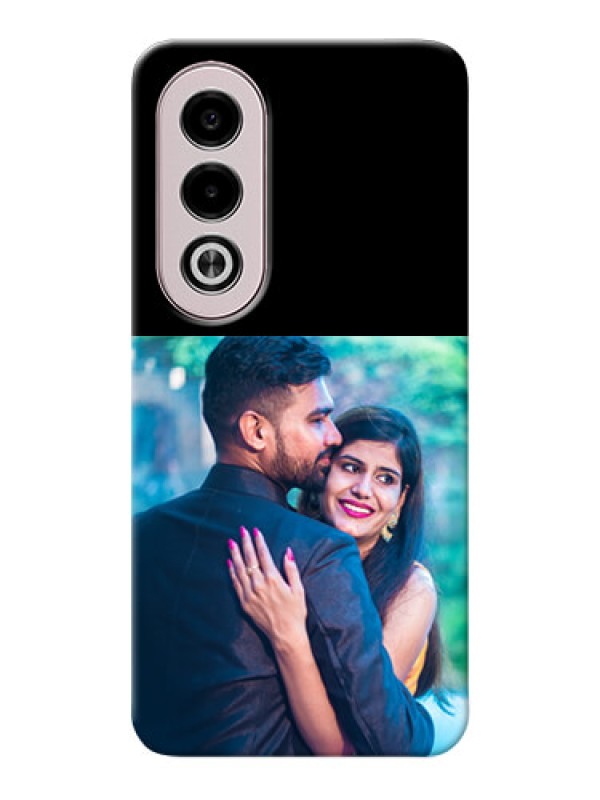 Custom Oppo K12X 5G Custom Hard Phone Case - Upload Full Picture With Custom Color Design