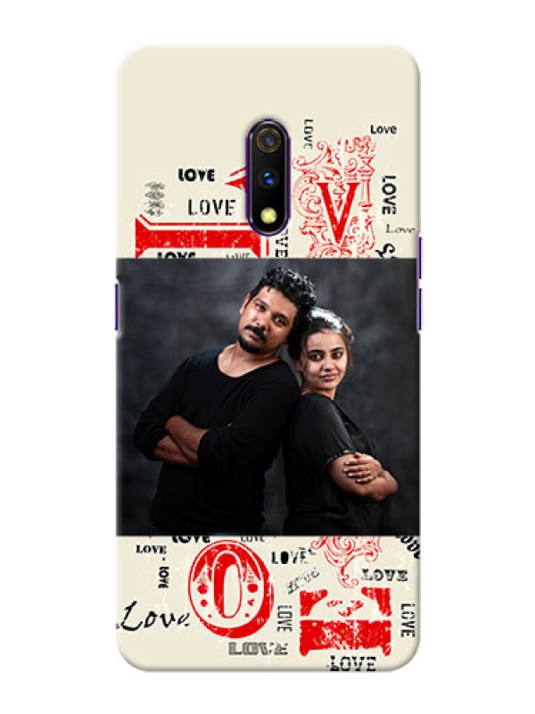 Custom Oppo K3 mobile cases online: Trendy Love Design Case