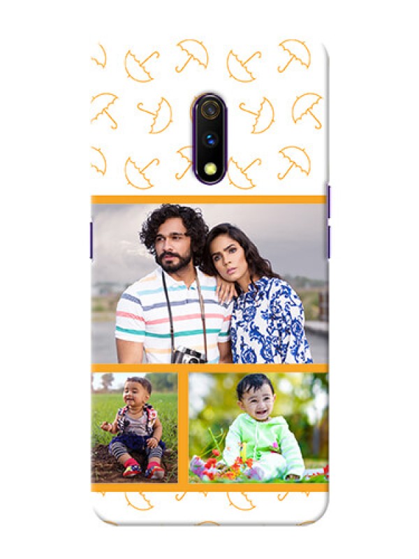 Custom Oppo K3 Personalised Phone Cases: Yellow Pattern Design