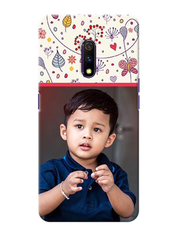 Custom Oppo K3 phone back covers: Premium Floral Design