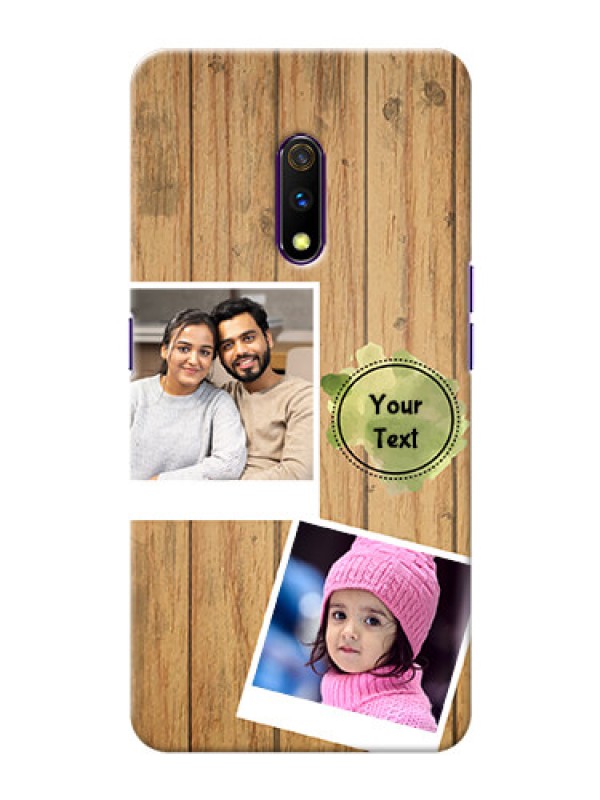 Custom Oppo K3 Custom Mobile Phone Covers: Wooden Texture Design