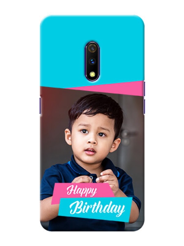 Custom Oppo K3 Mobile Covers: Image Holder with 2 Color Design