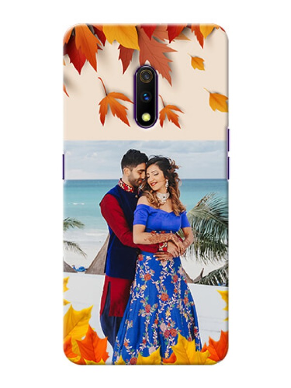 Custom Oppo K3 Mobile Phone Cases: Autumn Maple Leaves Design