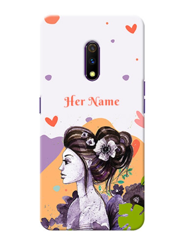 Custom Oppo K3 Custom Mobile Case with Woman And Nature Design