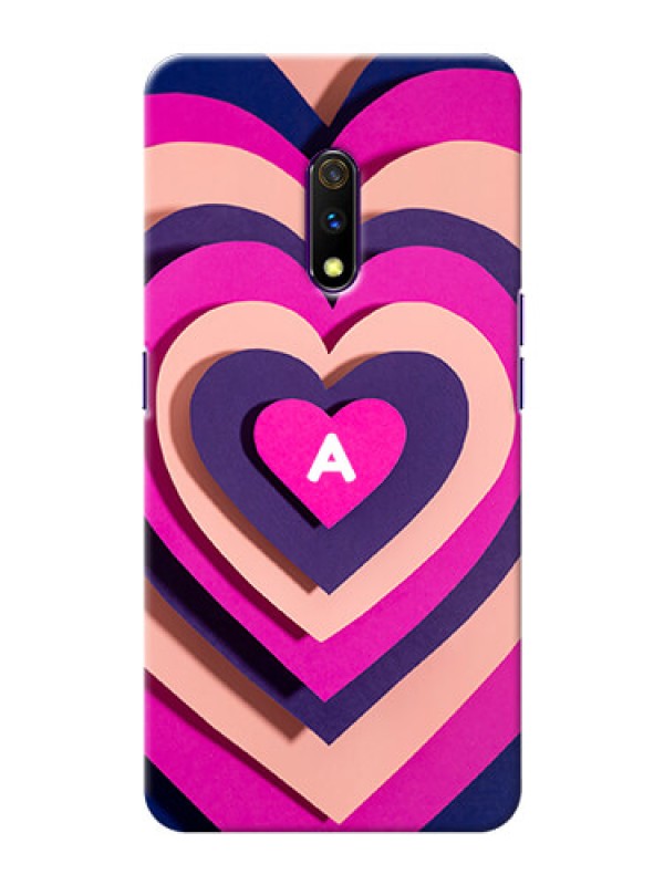 Custom Oppo K3 Custom Mobile Case with Cute Heart Pattern Design