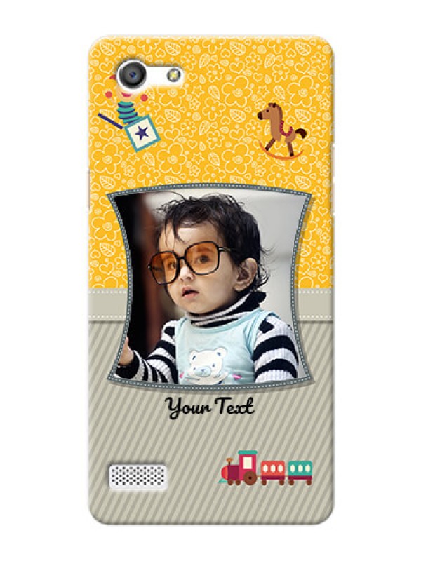 Custom Oppo Neo 7 Baby Picture Upload Mobile Cover Design