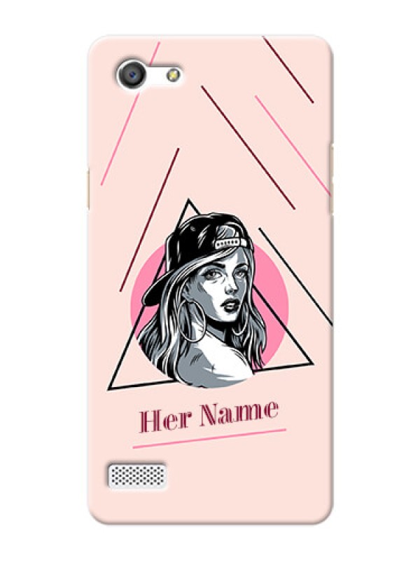 Custom Oppo Neo 7 Custom Phone Cases: Rockstar Girl Design