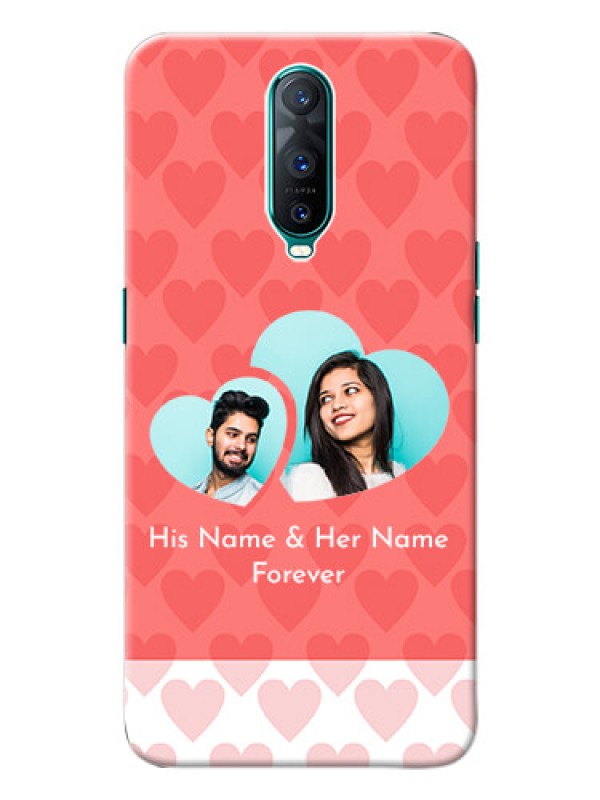 Custom Oppo R17 Pro personalized phone covers: Couple Pic Upload Design