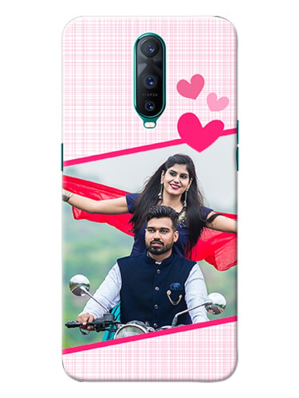 Custom Oppo R17 Pro Personalised Phone Cases: Love Shape Heart Design