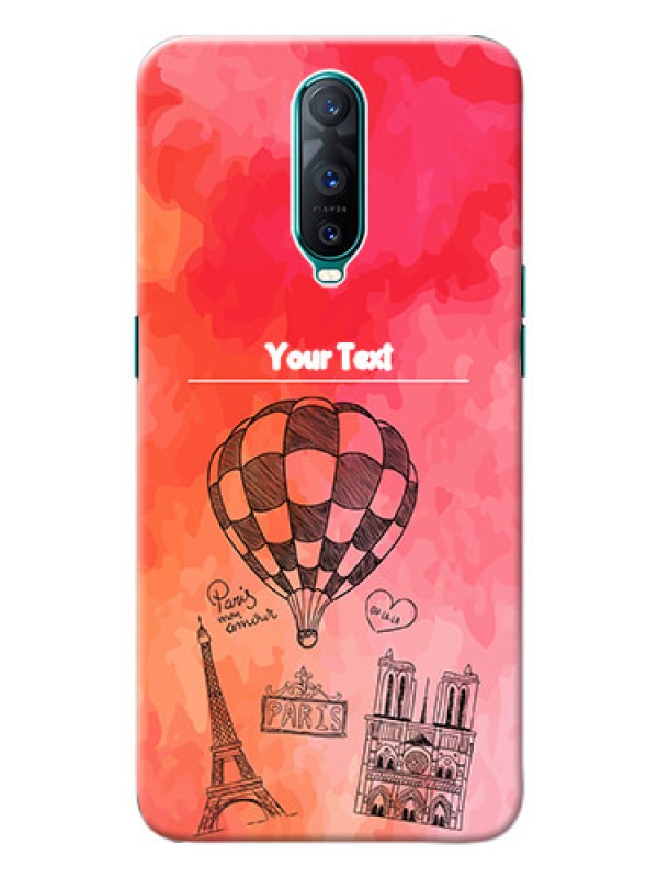 Custom Oppo R17 Pro Personalized Mobile Covers: Paris Theme Design