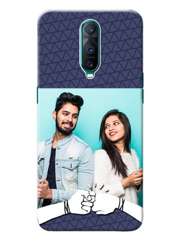 Custom Oppo R17 Pro Mobile Covers Online with Best Friends Design  