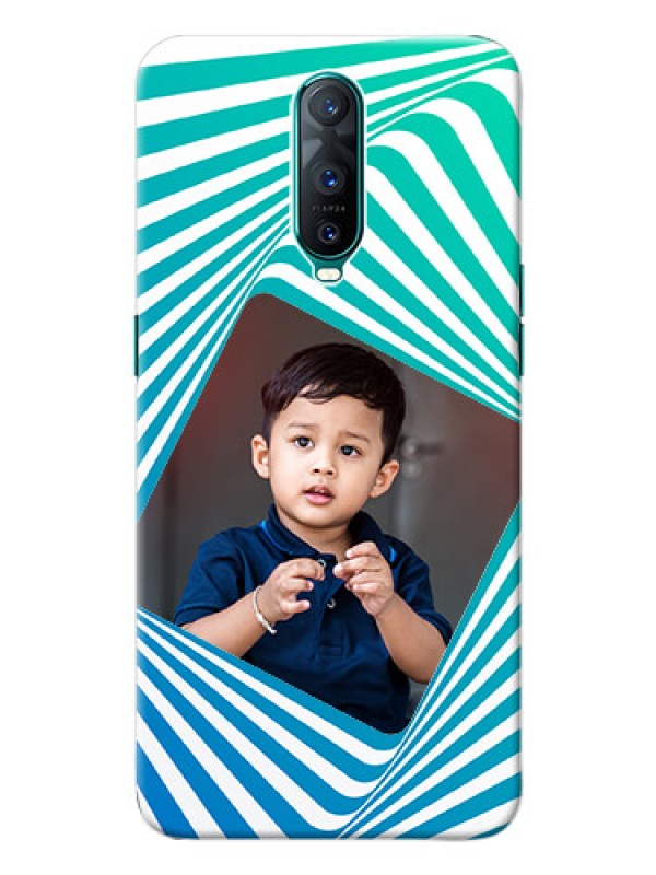 Custom Oppo R17 Pro Personalised Mobile Covers: Abstract Spiral Design