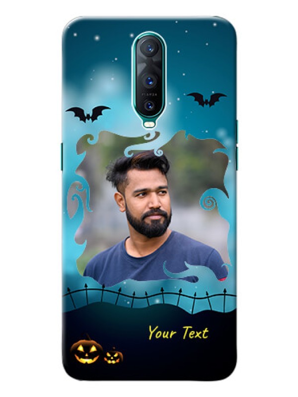 Custom Oppo R17 Pro Personalised Phone Cases: Halloween frame design