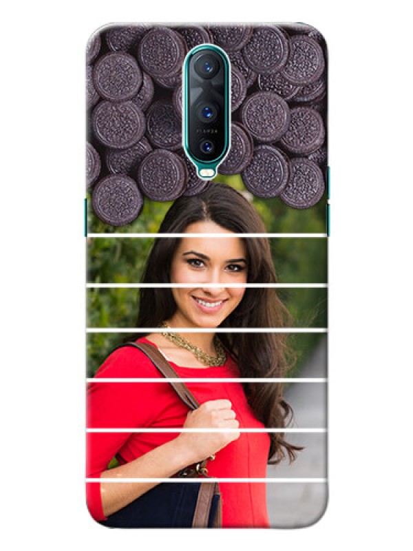 Custom Oppo R17 Pro Custom Mobile Covers with Oreo Biscuit Design