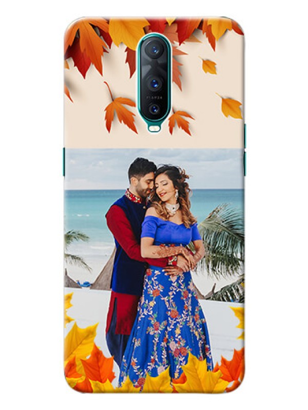 Custom Oppo R17 Pro Mobile Phone Cases: Autumn Maple Leaves Design