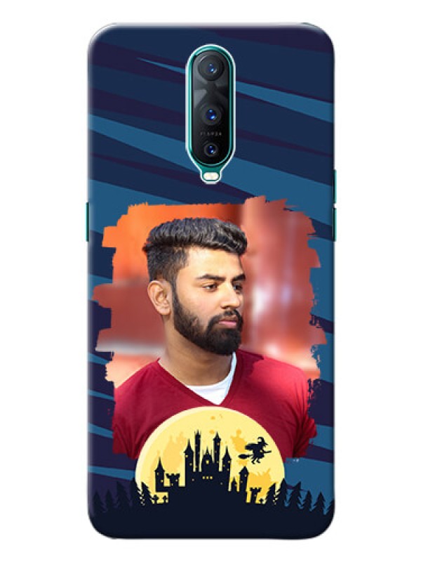 Custom Oppo R17 Pro Back Covers: Halloween Witch Design 