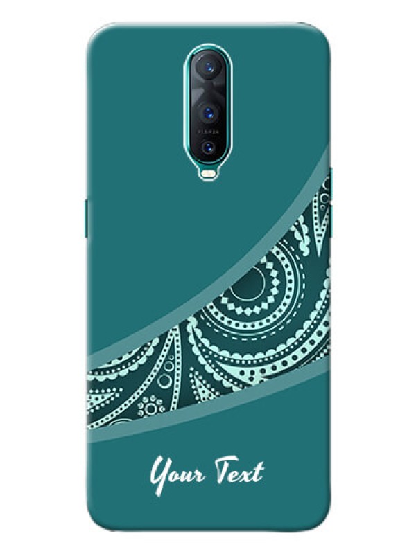 Custom Oppo R17 Pro Custom Phone Covers: semi visible floral Design