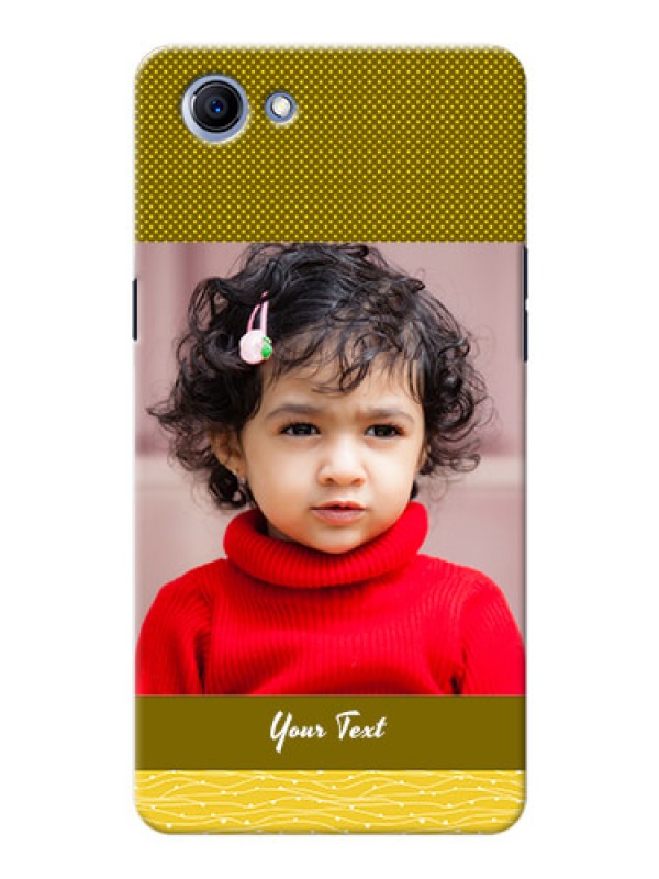 Custom Oppo Realme 1 Simple Green Colour Mobile Case Design