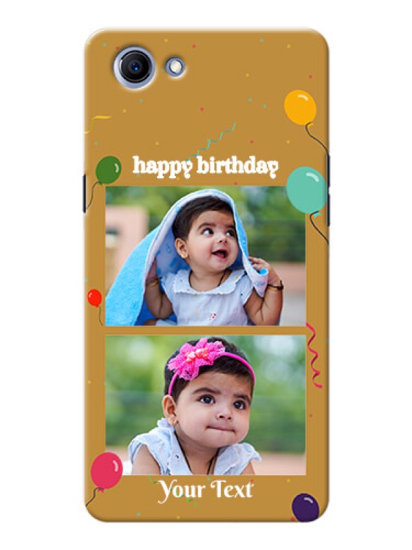 Custom Oppo Realme 1 2 image holder with birthday celebrations Design