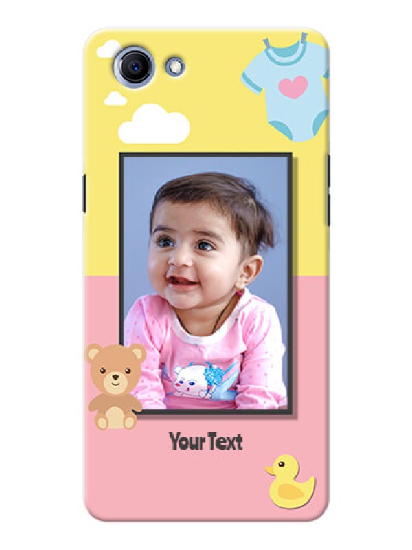 Custom Oppo Realme 1 kids frame with 2 colour design with toys Design