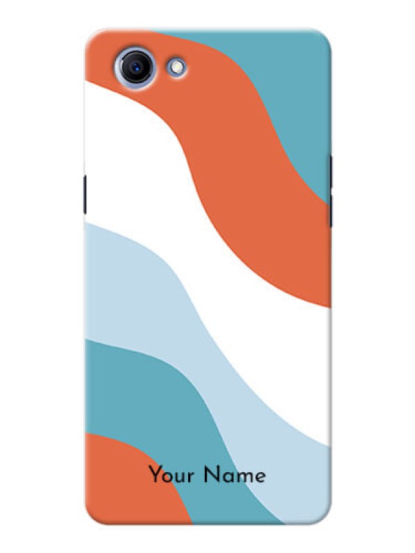 Custom Oppo Realme 1 Mobile Back Covers: coloured Waves Design