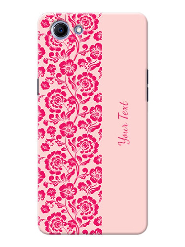 Custom Oppo Realme 1 Phone Back Covers: Attractive Floral Pattern Design