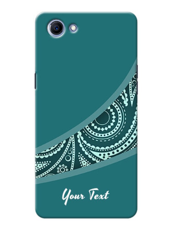 Custom Oppo Realme 1 Custom Phone Covers: semi visible floral Design