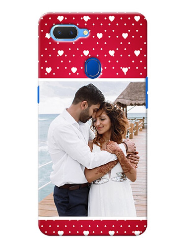 Custom Realme 2 custom back covers: Hearts Mobile Case Design