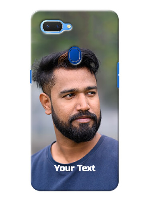 Custom Oppo Realme 2 Mobile Cover: Photo with Text