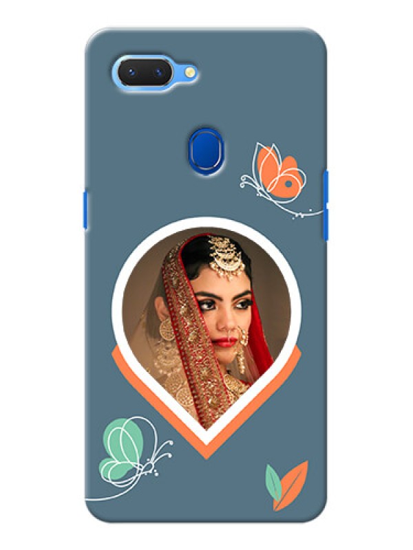 Custom Realme 2 Custom Mobile Case with Droplet Butterflies Design