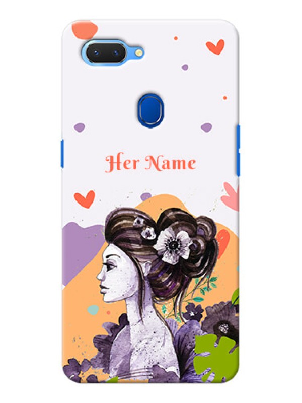 Custom Realme 2 Custom Mobile Case with Woman And Nature Design