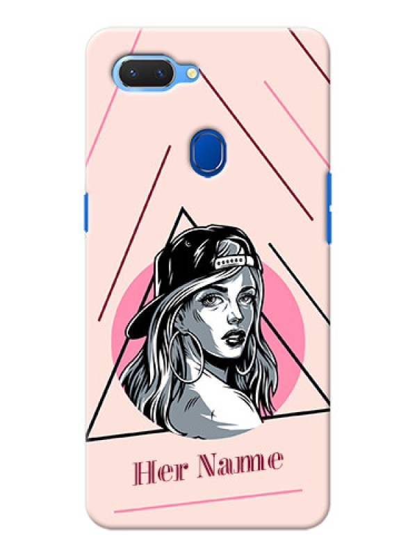 Custom Realme 2 Custom Phone Cases: Rockstar Girl Design