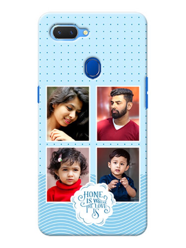 Custom Realme 2 Custom Phone Covers: Cute love quote with 4 pic upload Design